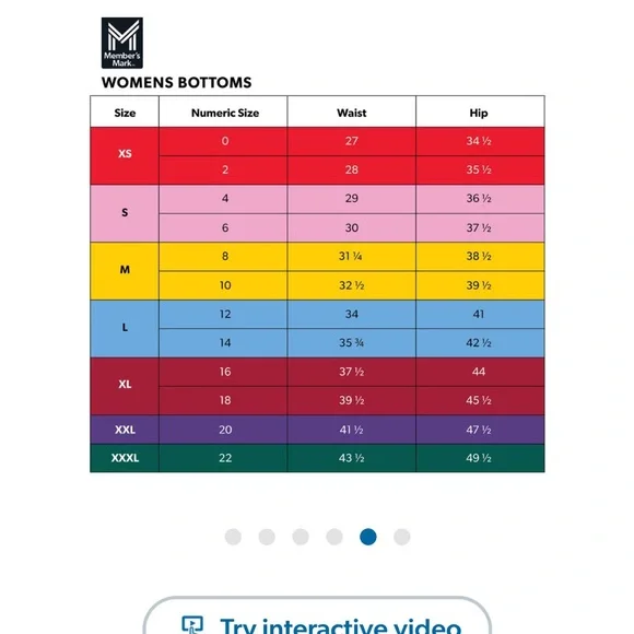 EUC Members Mark High Rise Ankle Leggings - Picture 8 of 10